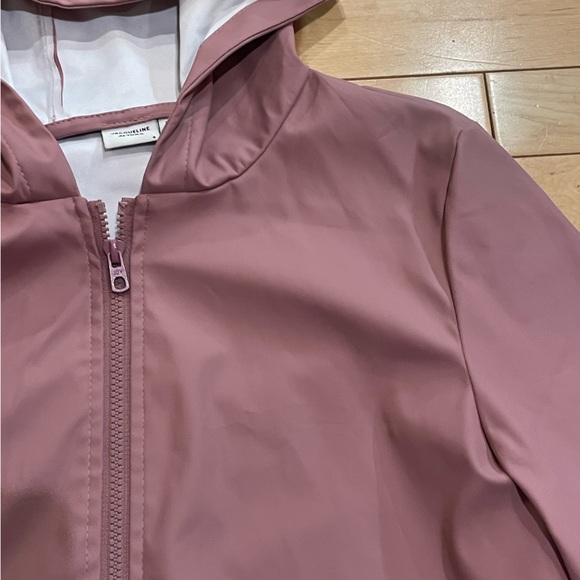Pink Jacqueline de Yong Rain Jacket size small - Picture 3 of 7